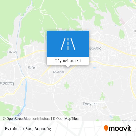 Ενταδακτυλου χάρτης