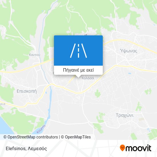 Elefsinos χάρτης