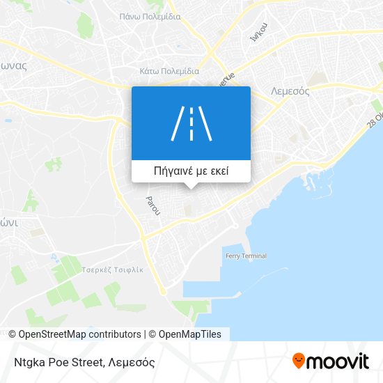 Ntgka Poe Street χάρτης