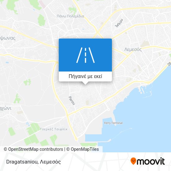 Dragatsaniou χάρτης