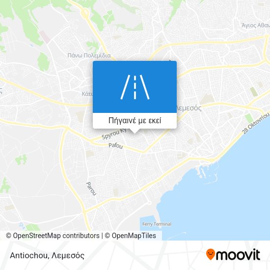 Antiochou χάρτης