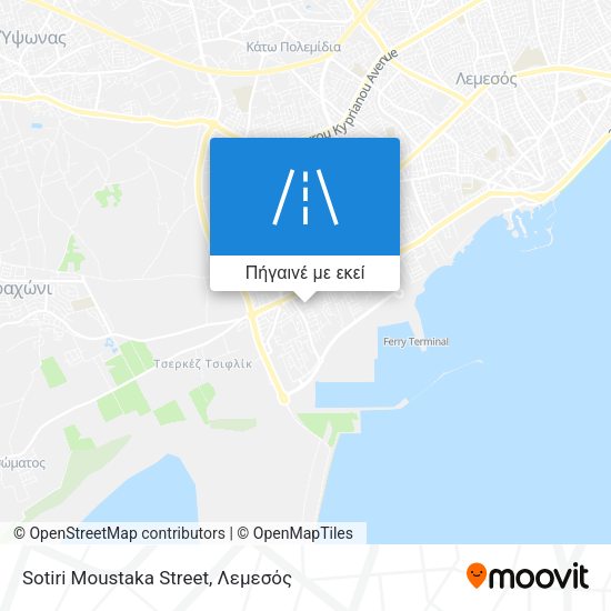 Sotiri Moustaka Street χάρτης