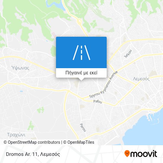 Dromos Ar. 11 χάρτης