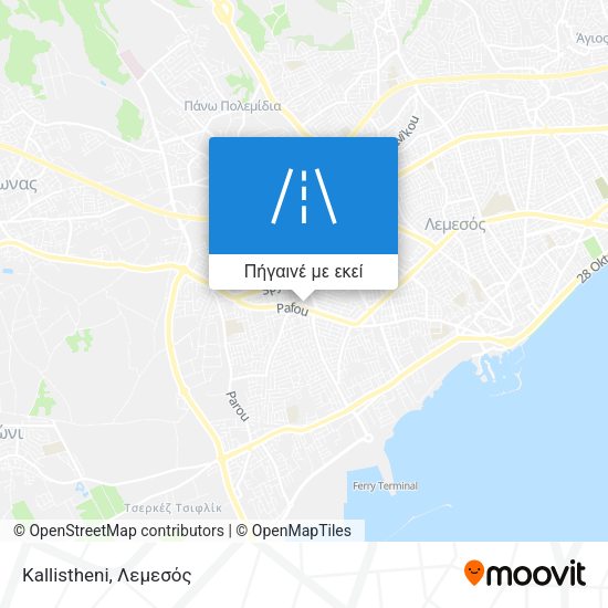 Kallistheni χάρτης