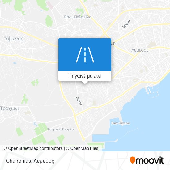 Chaironias χάρτης