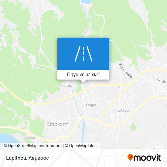 Lapithou χάρτης