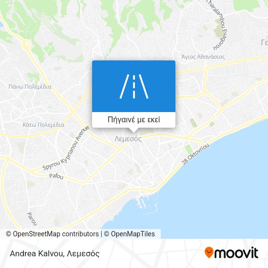 Andrea Kalvou χάρτης