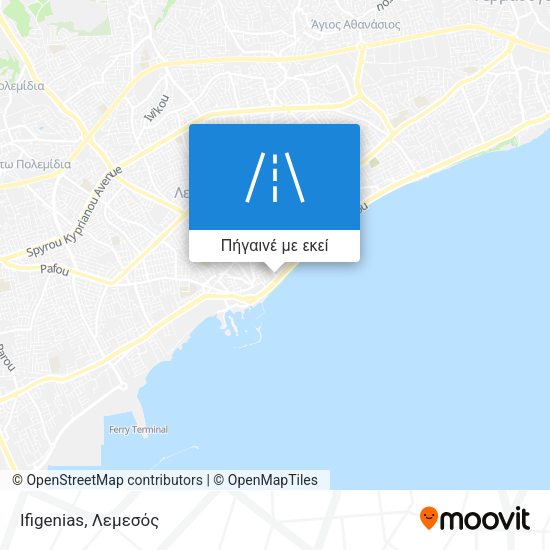 Ifigenias χάρτης