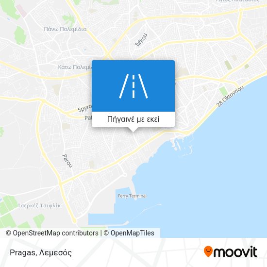 Pragas χάρτης
