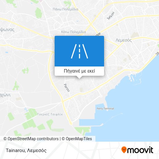 Tainarou χάρτης