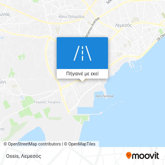 Ossis χάρτης