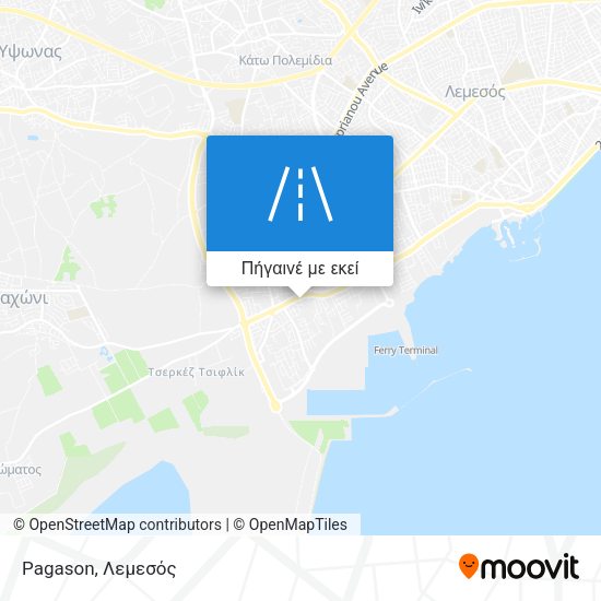 Pagason χάρτης