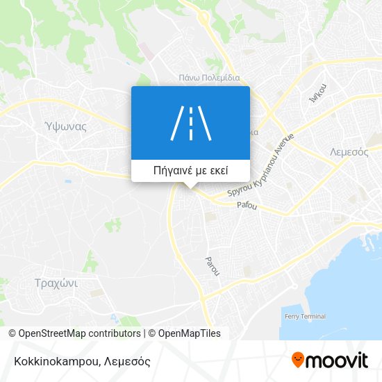 Kokkinokampou χάρτης