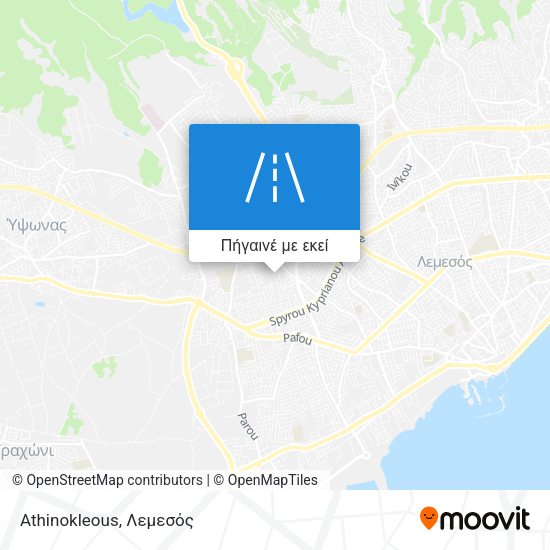 Athinokleous χάρτης