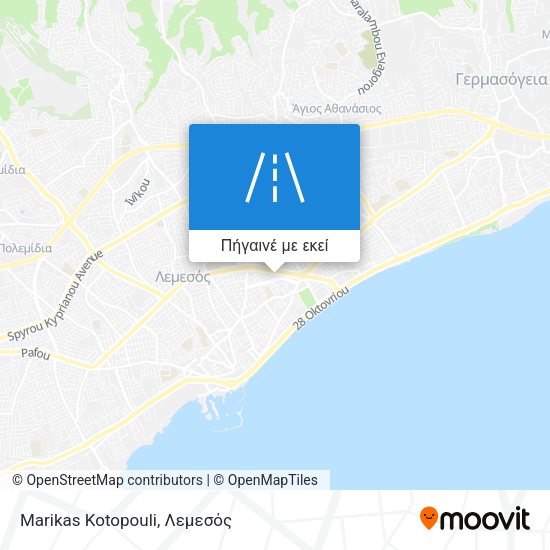 Marikas Kotopouli χάρτης