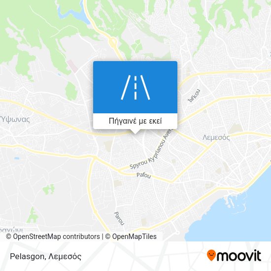 Pelasgon χάρτης