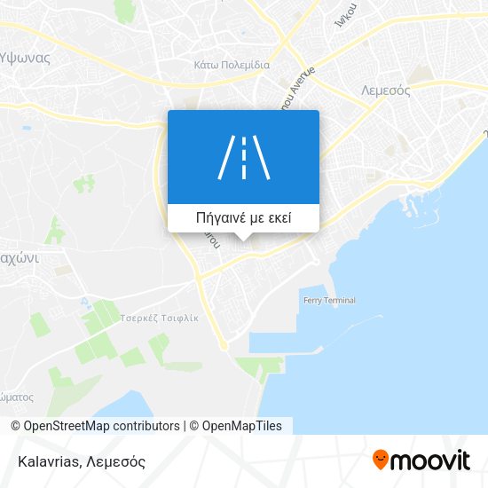 Kalavrias χάρτης