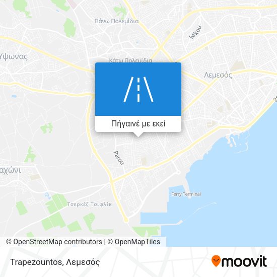Trapezountos χάρτης
