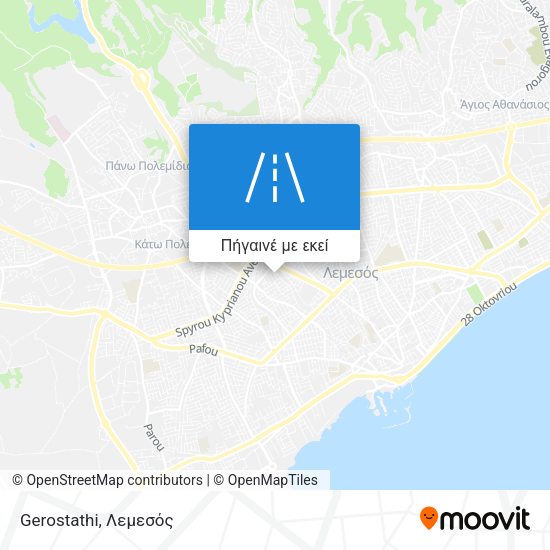 Gerostathi χάρτης