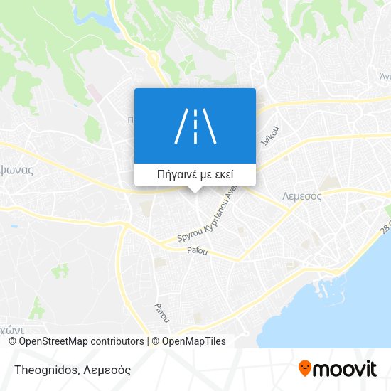 Theognidos χάρτης