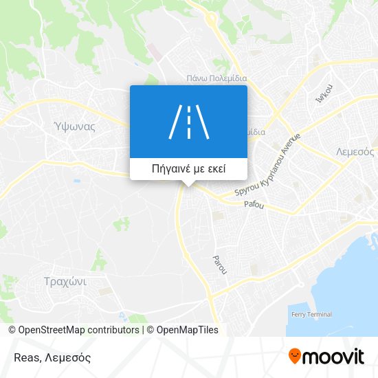 Reas χάρτης