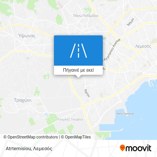 Atrtemisiou χάρτης