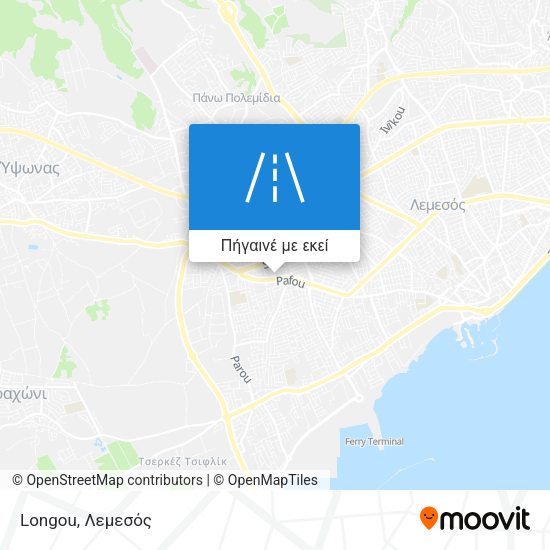 Longou χάρτης