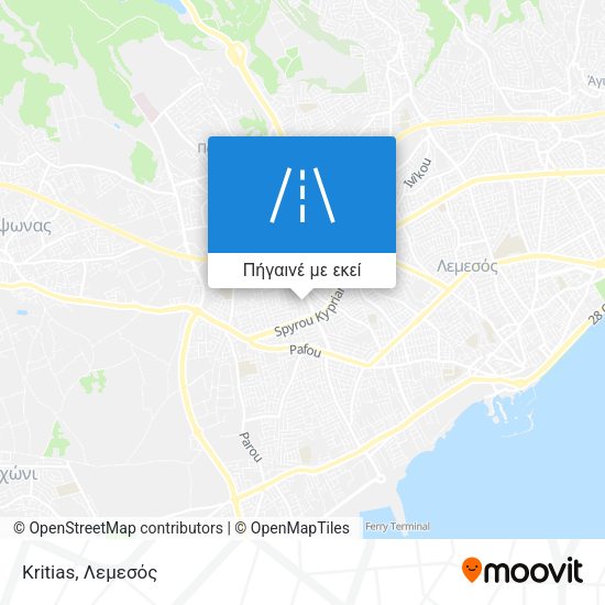 Kritias χάρτης