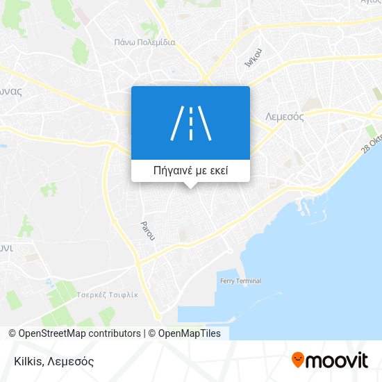 Kilkis χάρτης
