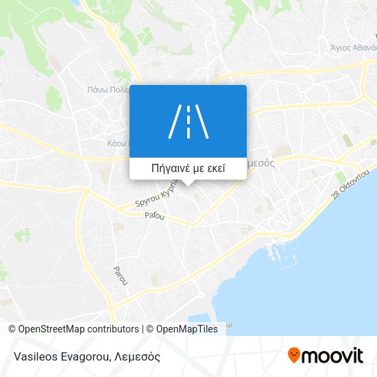 Vasileos Evagorou χάρτης