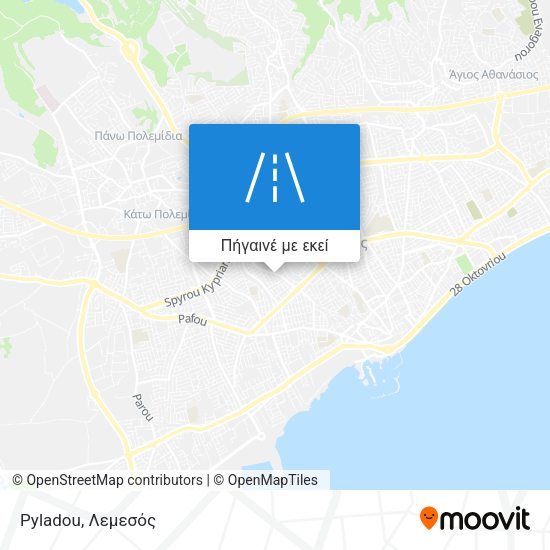 Pyladou χάρτης