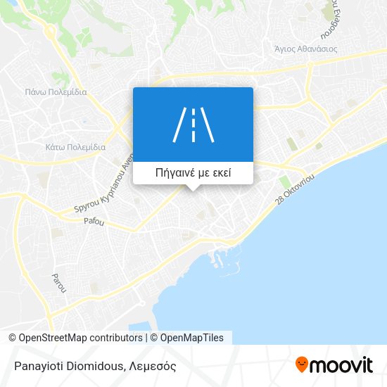 Panayioti Diomidous χάρτης