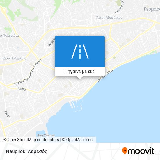 Naupliou χάρτης