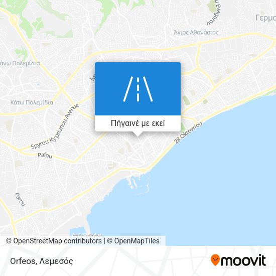 Orfeos χάρτης