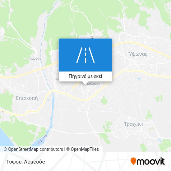 Τυψου χάρτης
