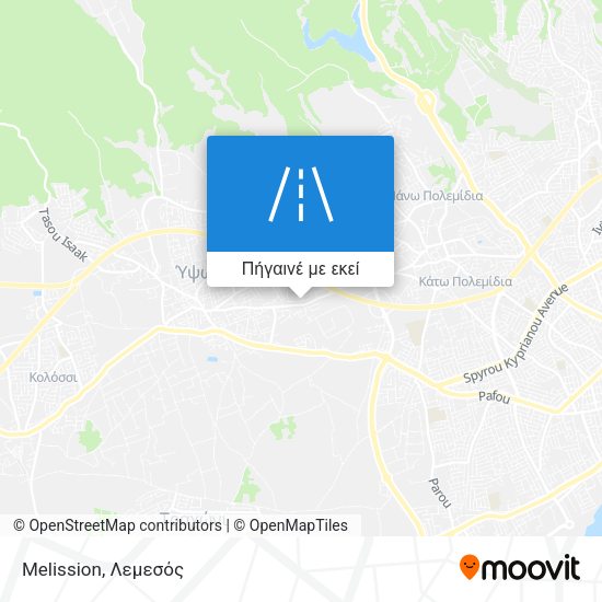 Melission χάρτης