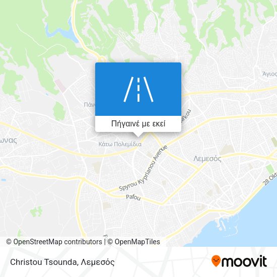 Christou Tsounda χάρτης