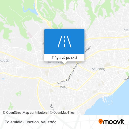 Polemidia Junction χάρτης