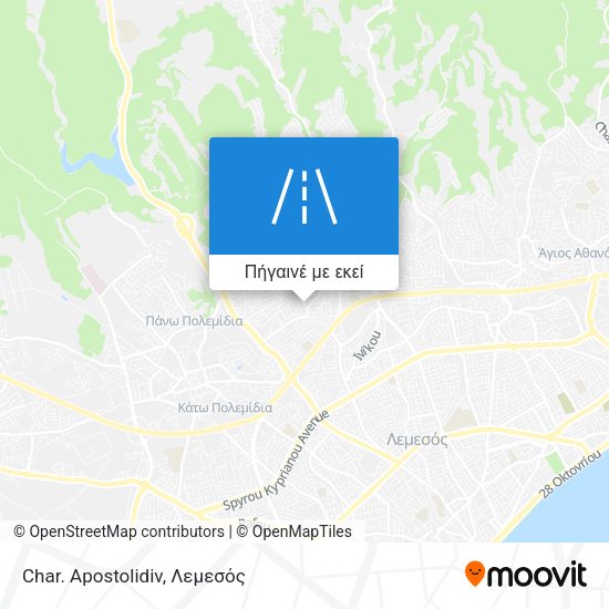 Char. Apostolidiv χάρτης