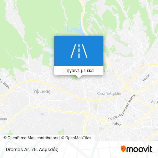 Dromos Ar. 78 χάρτης