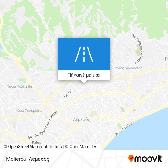 Molierou χάρτης