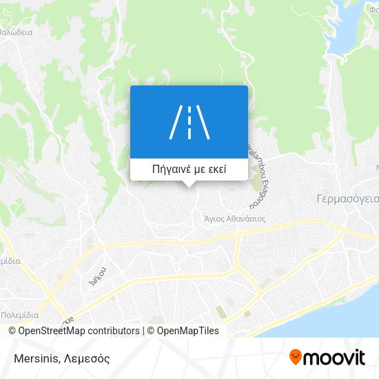 Mersinis χάρτης