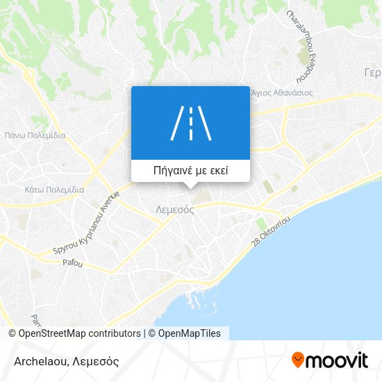 Archelaou χάρτης