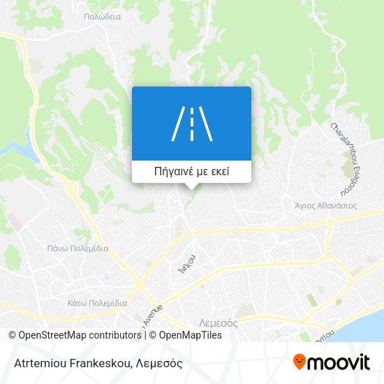 Atrtemiou Frankeskou χάρτης