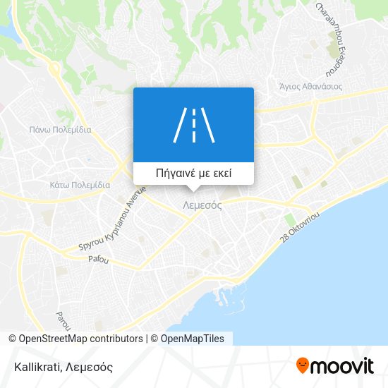 Kallikrati χάρτης