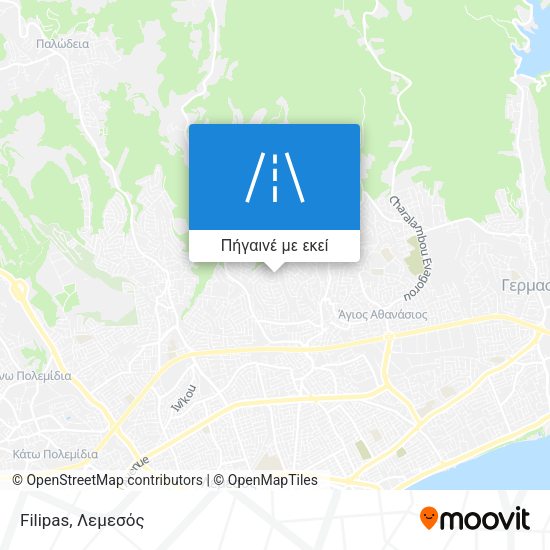 Filipas χάρτης