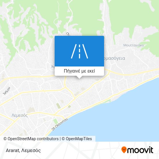 Ararat χάρτης