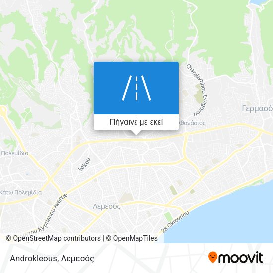 Androkleous χάρτης