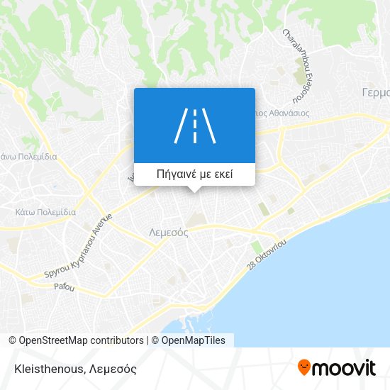 Kleisthenous χάρτης