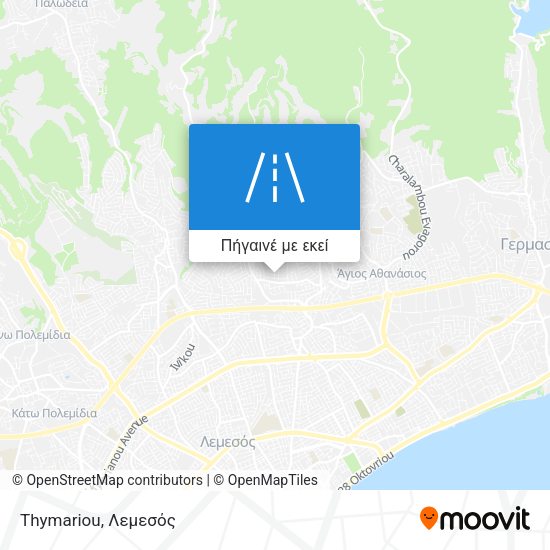Thymariou χάρτης